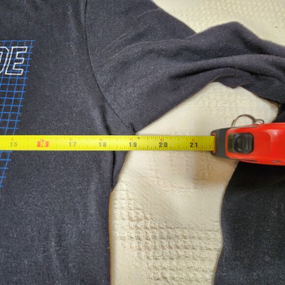 Old Navy Woman's Awesome Mode Drone T Shirt Sz XXL Black Long Sleeve Graphic - Picture 5 of 6